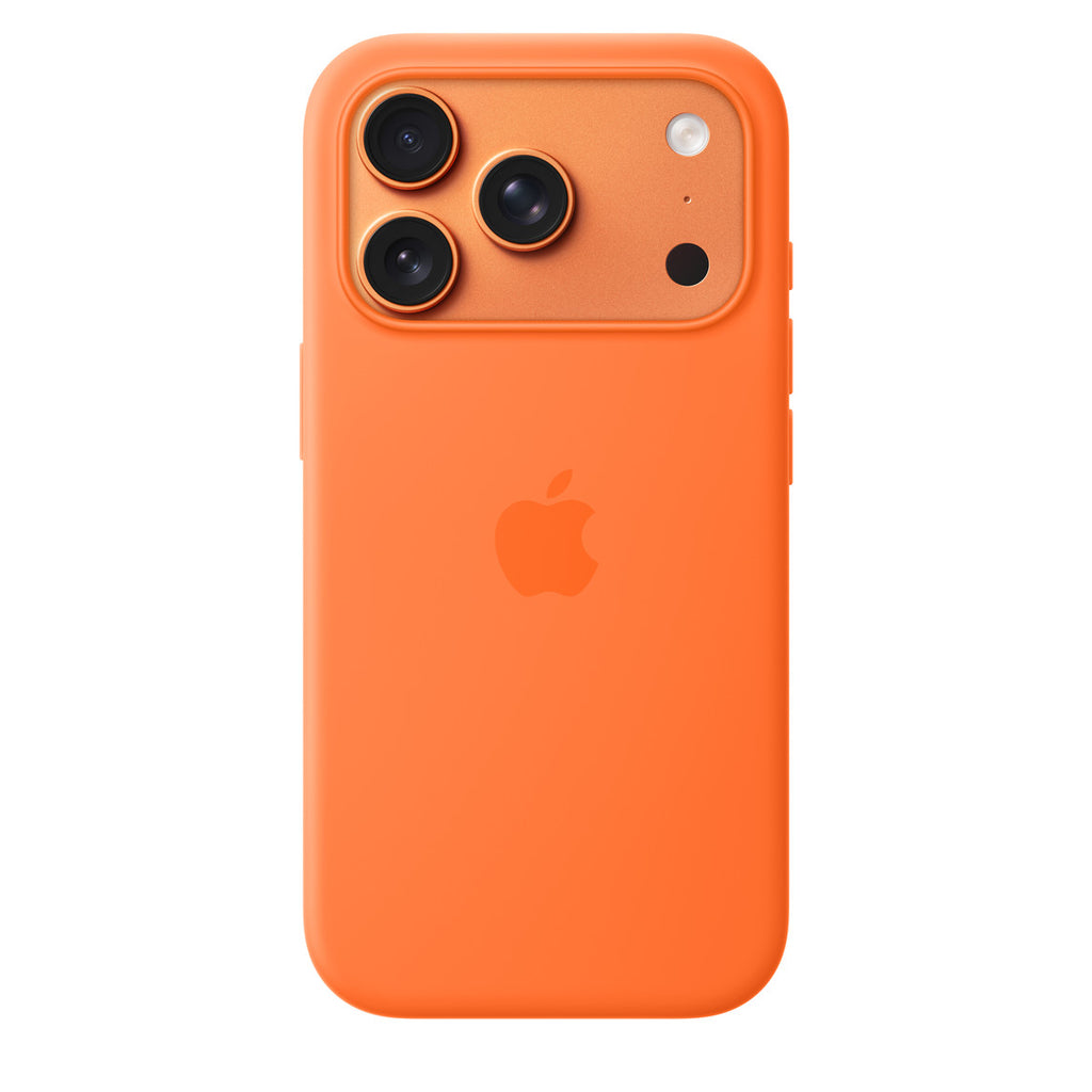 Etui Silikonowe iPhone 17 Pro - Pomarańczowe