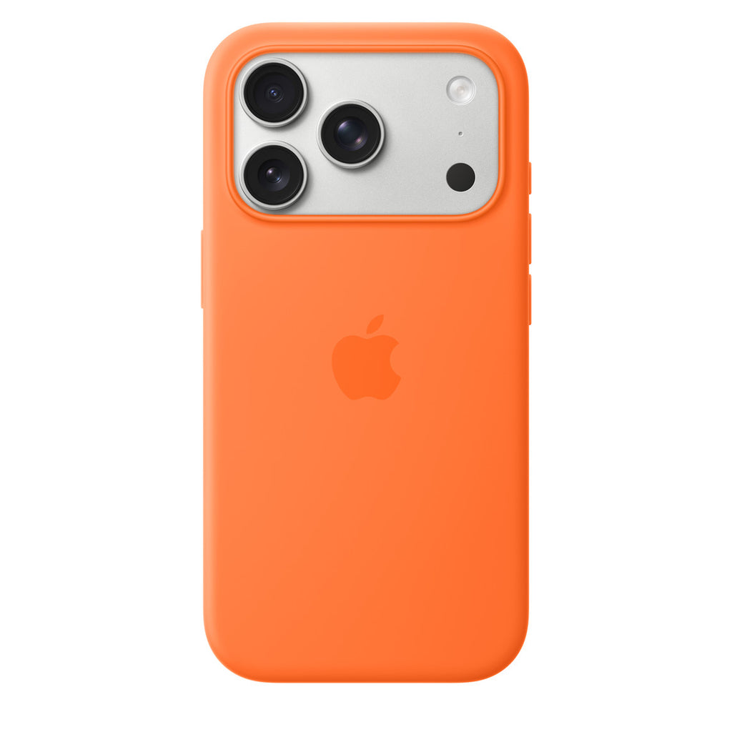 Etui Silikonowe iPhone 17 Pro - Pomarańczowe