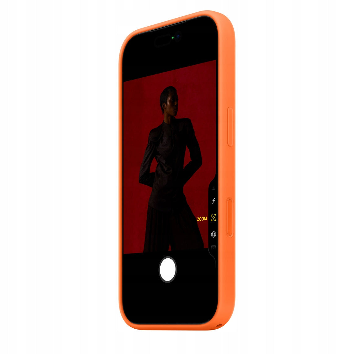 Etui Silikonowe iPhone 17  - Pomarańczowe