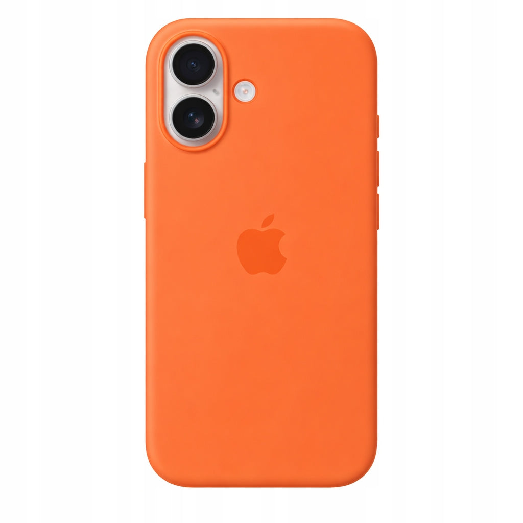 Etui Silikonowe iPhone 17  - Pomarańczowe